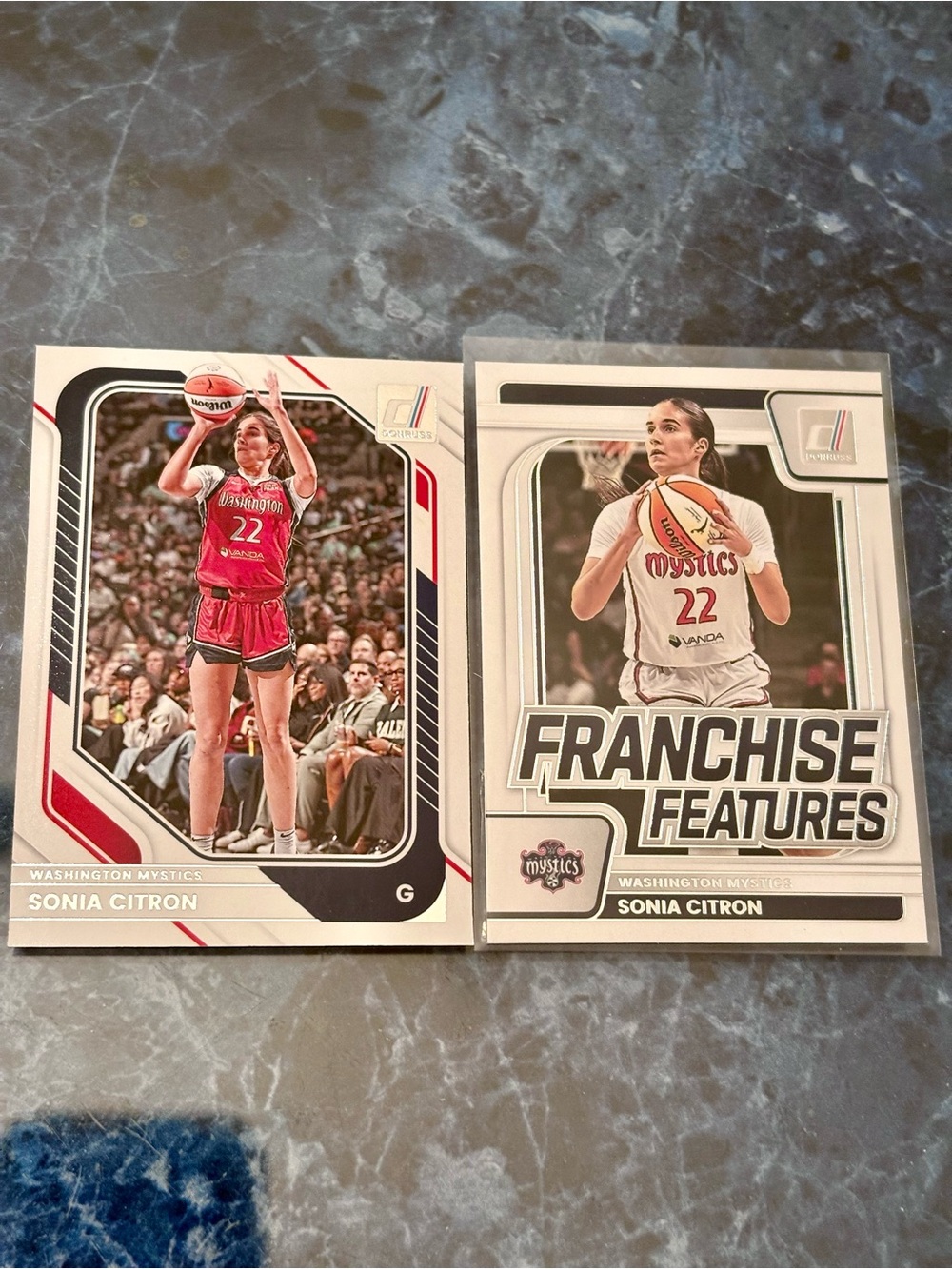 Sonia Citron Basketball Cards Washington Mystics